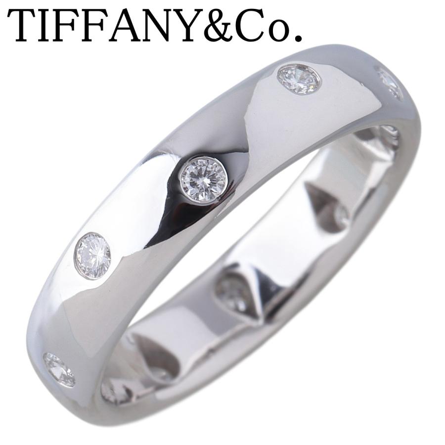 TIFFANY&Co.（ティファニー） ドッツ ダイヤ リング 11号強 PT950 10 