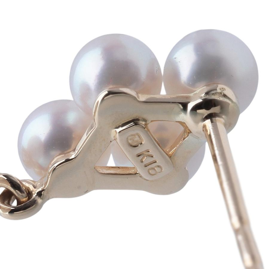 MIKIMOTO（ミキモト） ベビーパール ダイヤ ピアス PE-768PK型 アコヤ