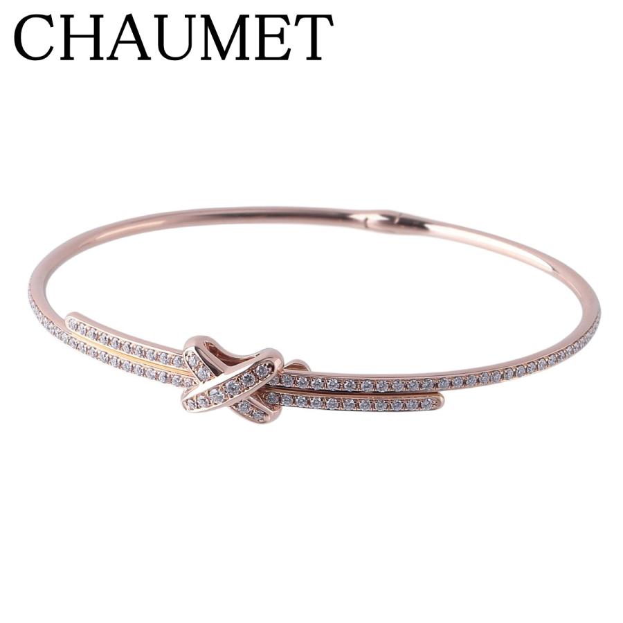 CHAUMET（ショーメ） ダイヤ ブレスレット バングル ジュ ドゥ リアン