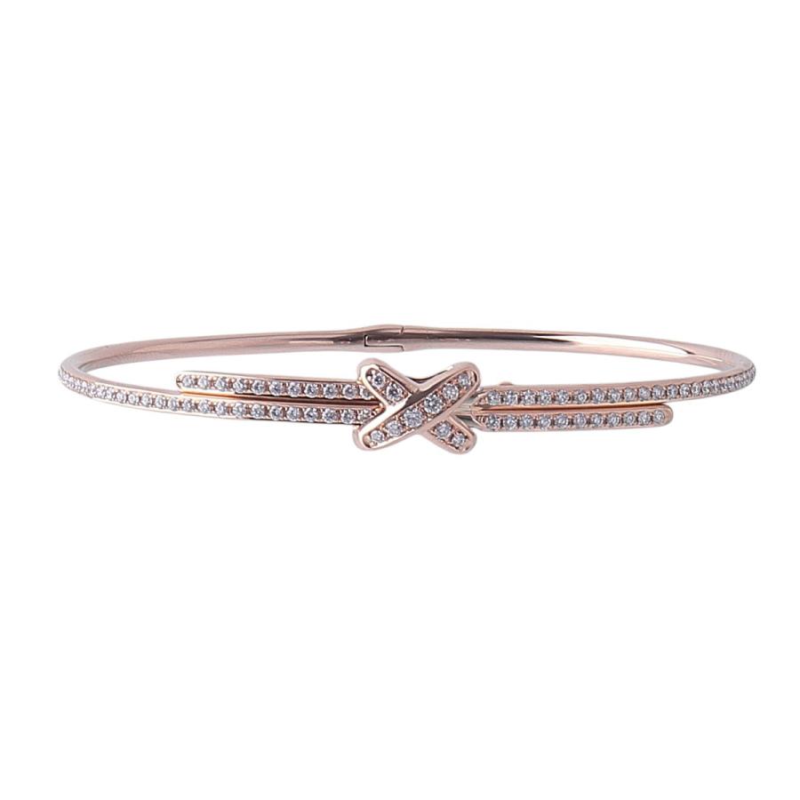 CHAUMET（ショーメ） ダイヤ ブレスレット バングル ジュ ドゥ リアン 