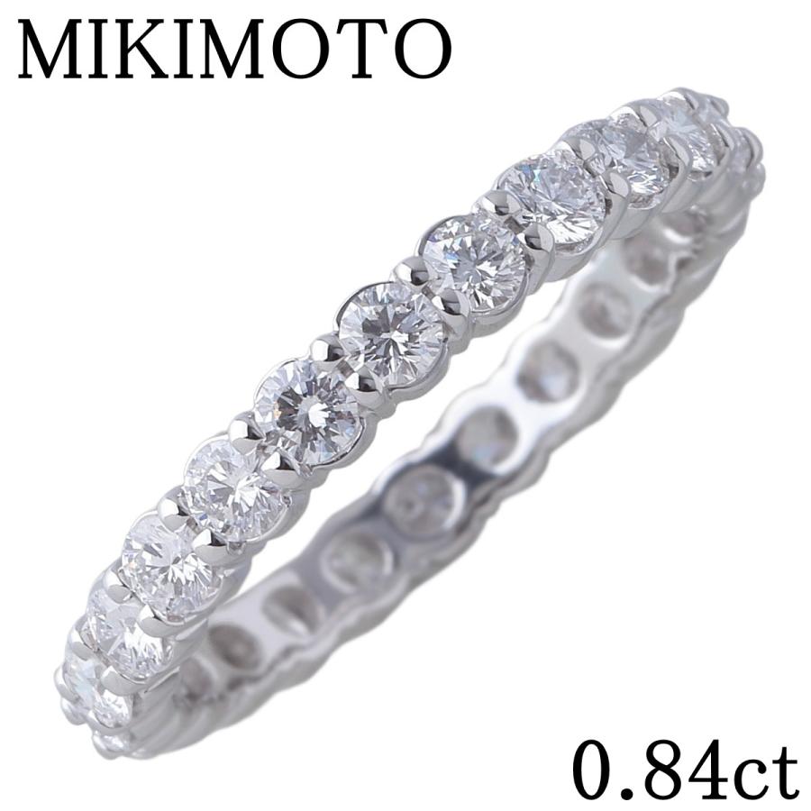 MIKIMOTO（ミキモト） フルエタニティ ダイヤ リング 現行モデル 7号 