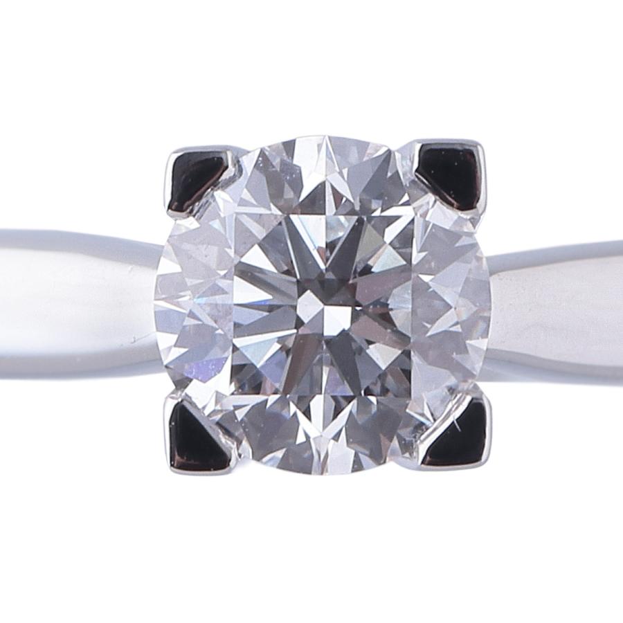 ハリー・ウィンストン（HARRY WINSTON） HWロゴ ソリティア リング