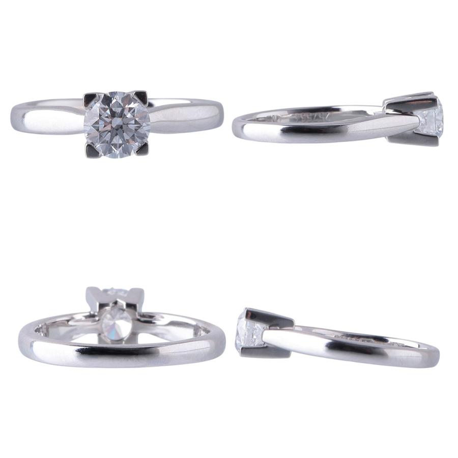 ハリー・ウィンストン（HARRY WINSTON） HWロゴ ソリティア リング