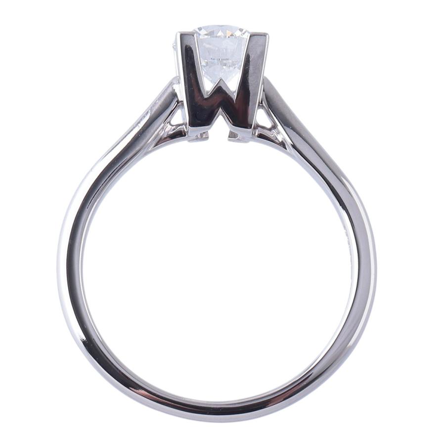 ハリー・ウィンストン（HARRY WINSTON） HWロゴ ソリティア リング