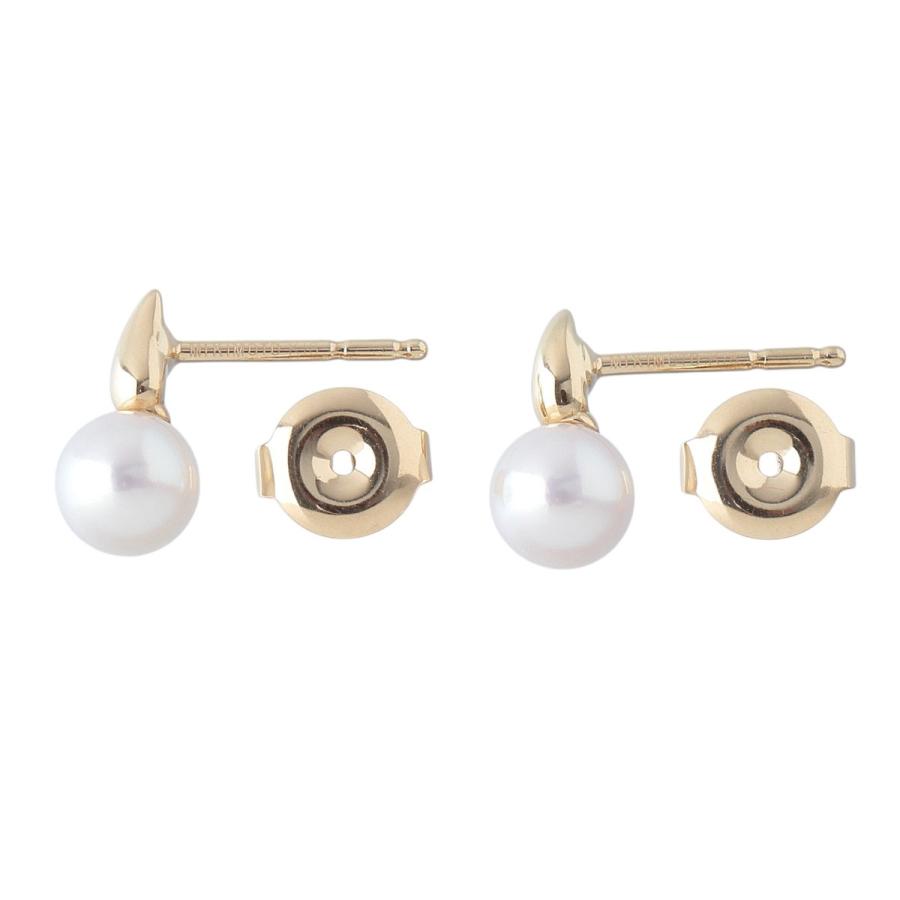 MIKIMOTO（ミキモト） パール ピアス アコヤパール5.7mm K18YG 新品