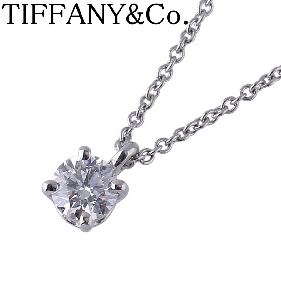 TIFFANY&Co.（ティファニー） シリアルあり ソリティア ネックレス