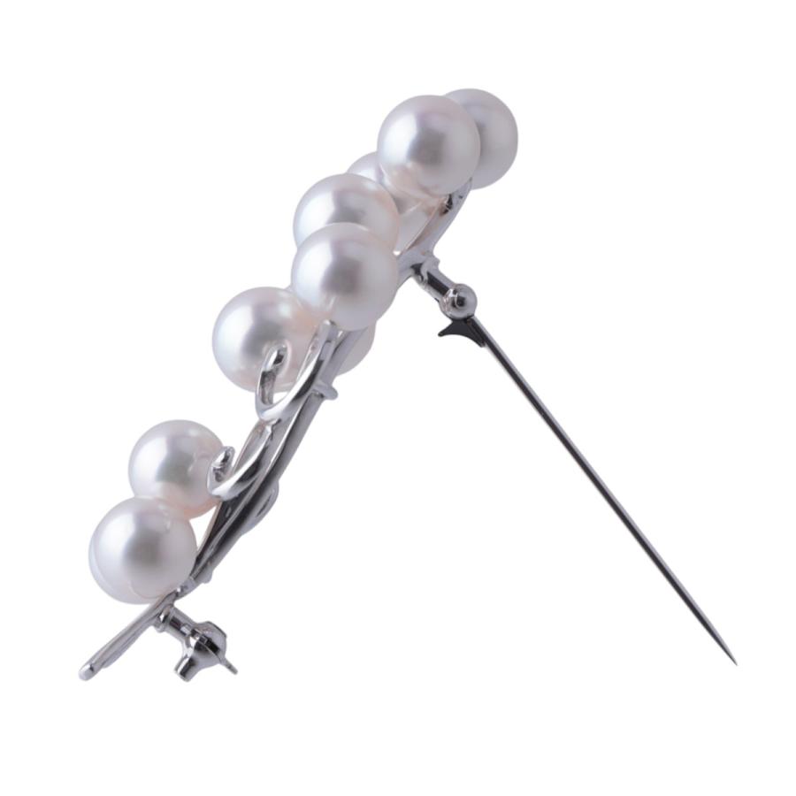 MIKIMOTO（ミキモト） パール ブローチ 大珠 アコヤパール7.8mm〜8.3mm