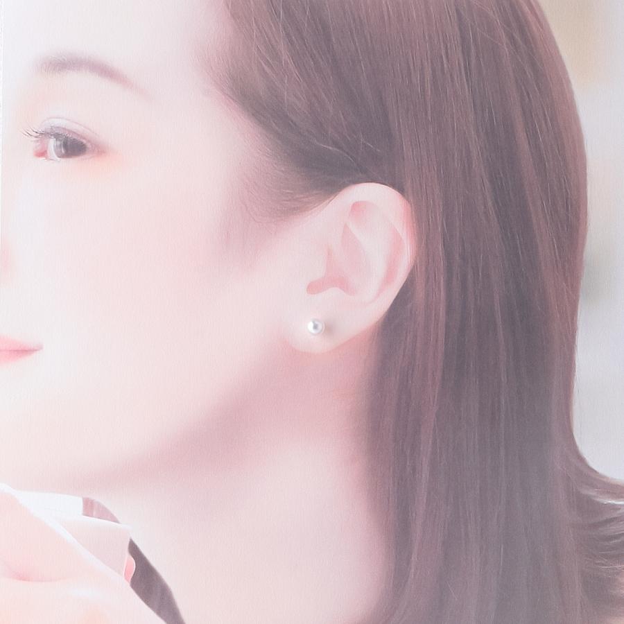 MIKIMOTO（ミキモト） パール ピアス アコヤパール6.1mm K18WG 新品 