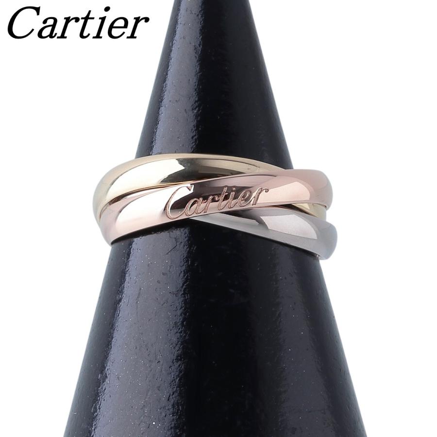 Cartier（カルティエ） トリニティ リング SM #47 Au750PG/WG/YG 