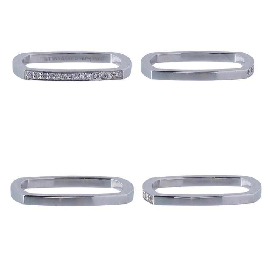 tiffany フランクゲーリー 3本セット TIFFANY&Co.（ティファニー） トルク ダイヤ リング 約9.5号 幅1.6mm