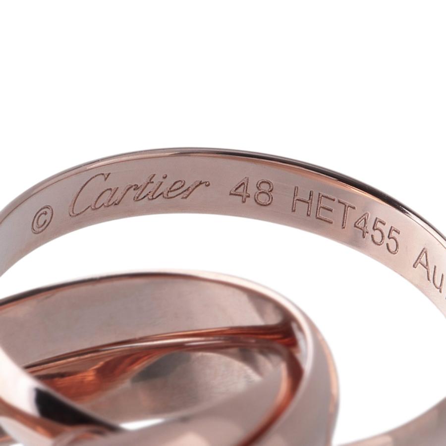 Cartier（カルティエ） トリニティ リング レア品 SM #48 Au750PG