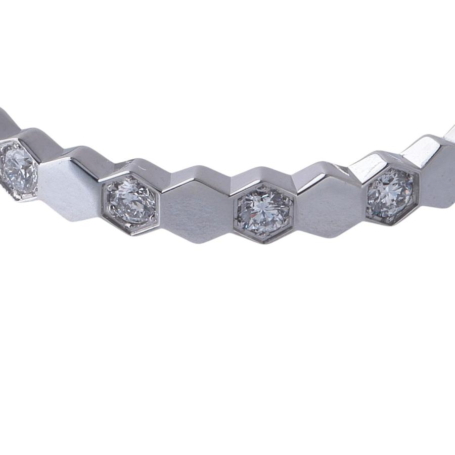 【4/30まで値下げ】ショーメ　ビードゥショーメ　WG ダイヤ リング CHAUMET（ショーメ） ビーマイラブ ビー ドゥ ハニカム ハーフダイヤ