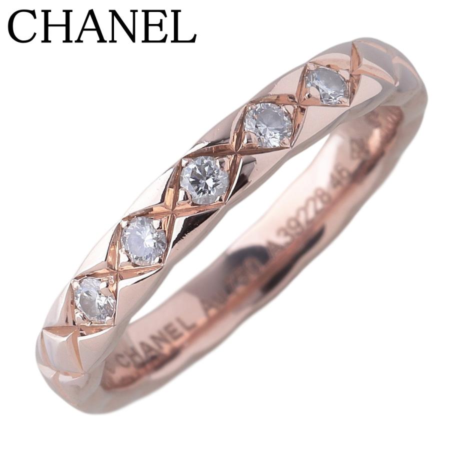 CHANEL（シャネル） ココクラッシュ ダイヤ リング ミニ #46 5PD 幅2.8