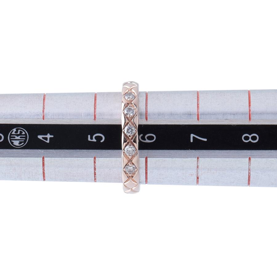 CHANEL（シャネル） ココクラッシュ ダイヤ リング ミニ #46 5PD 幅2.8