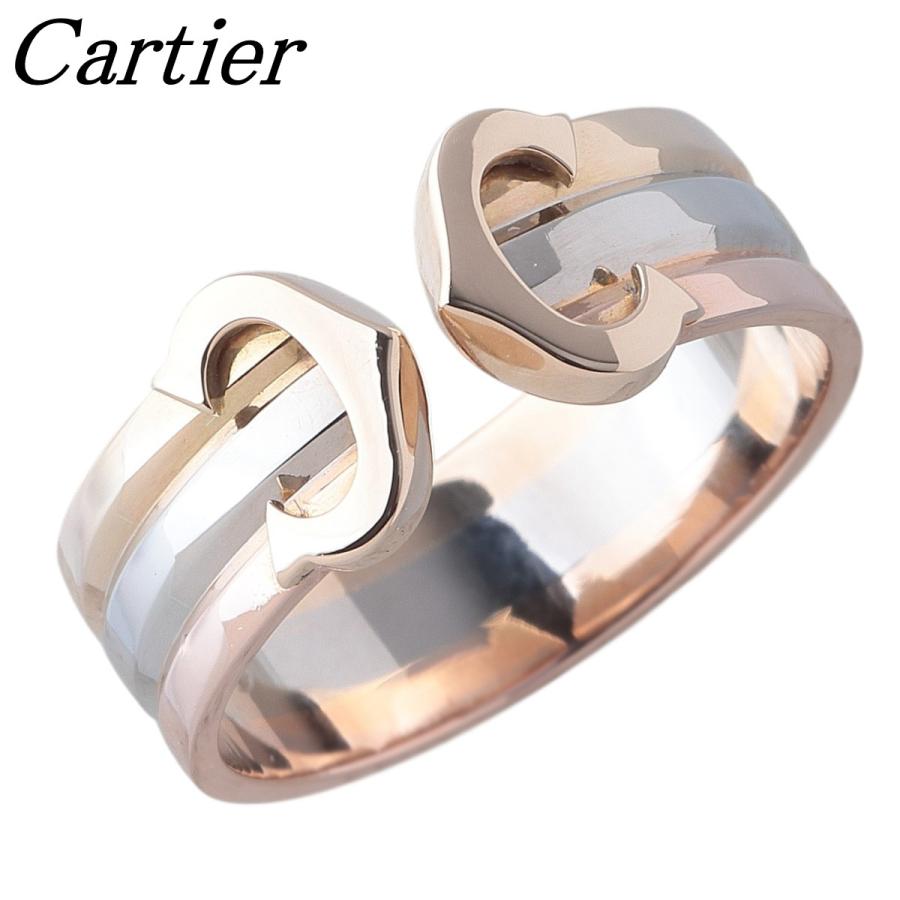 Cartier（カルティエ） 2C リング SM #49 750PG/WG/YG スリーカラー