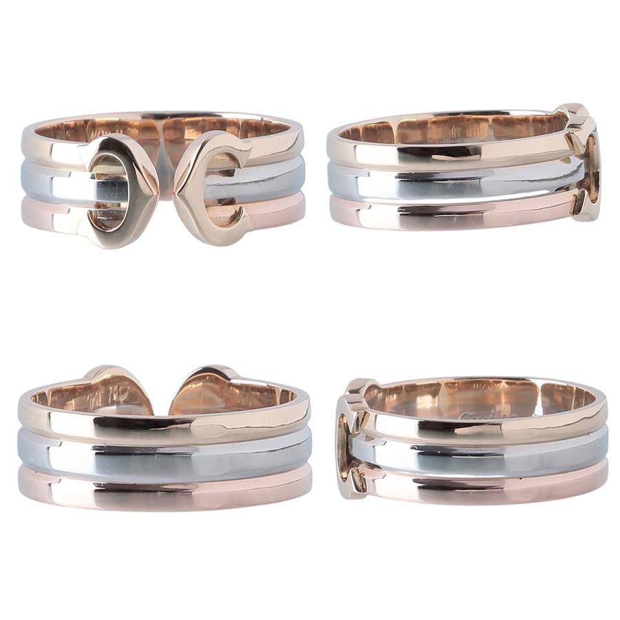 Cartier（カルティエ） 2C リング SM #49 750PG/WG/YG スリーカラー