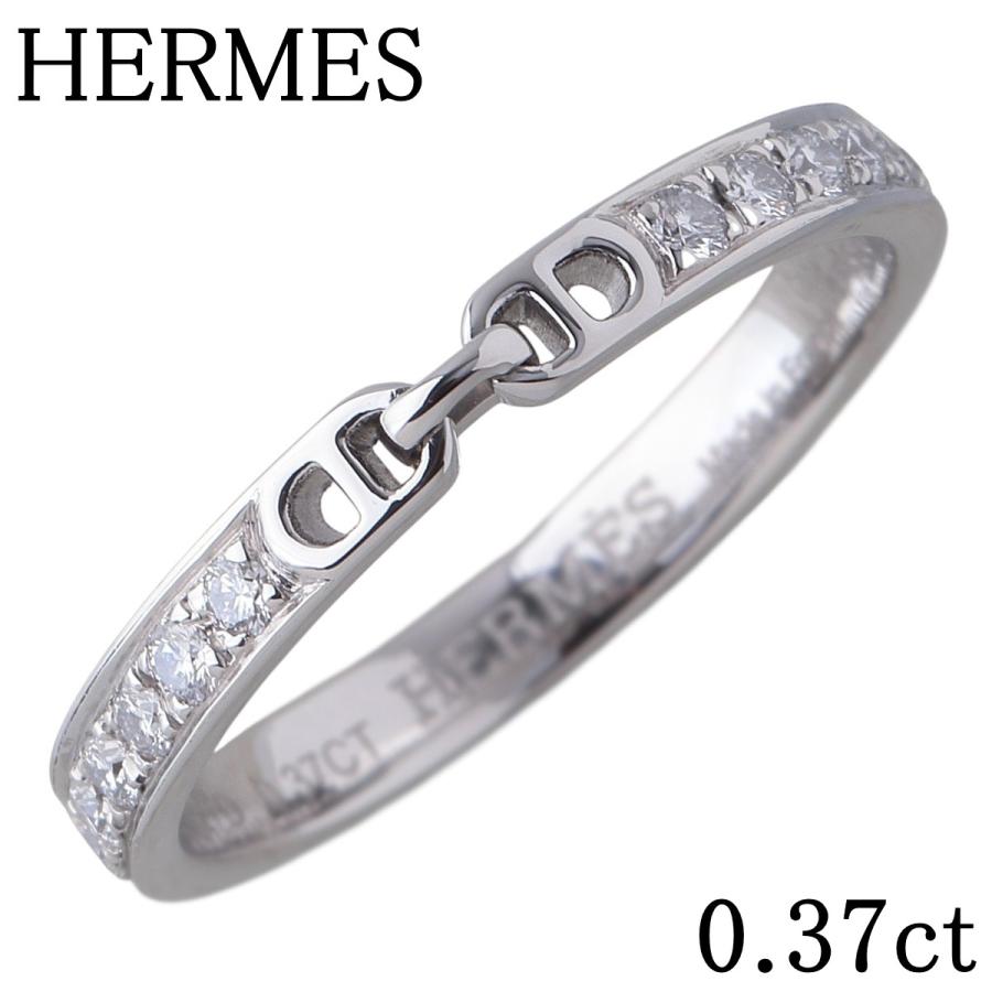 HERMES（エルメス） エヴァー シェーヌダンクル ダイヤ リング フル 