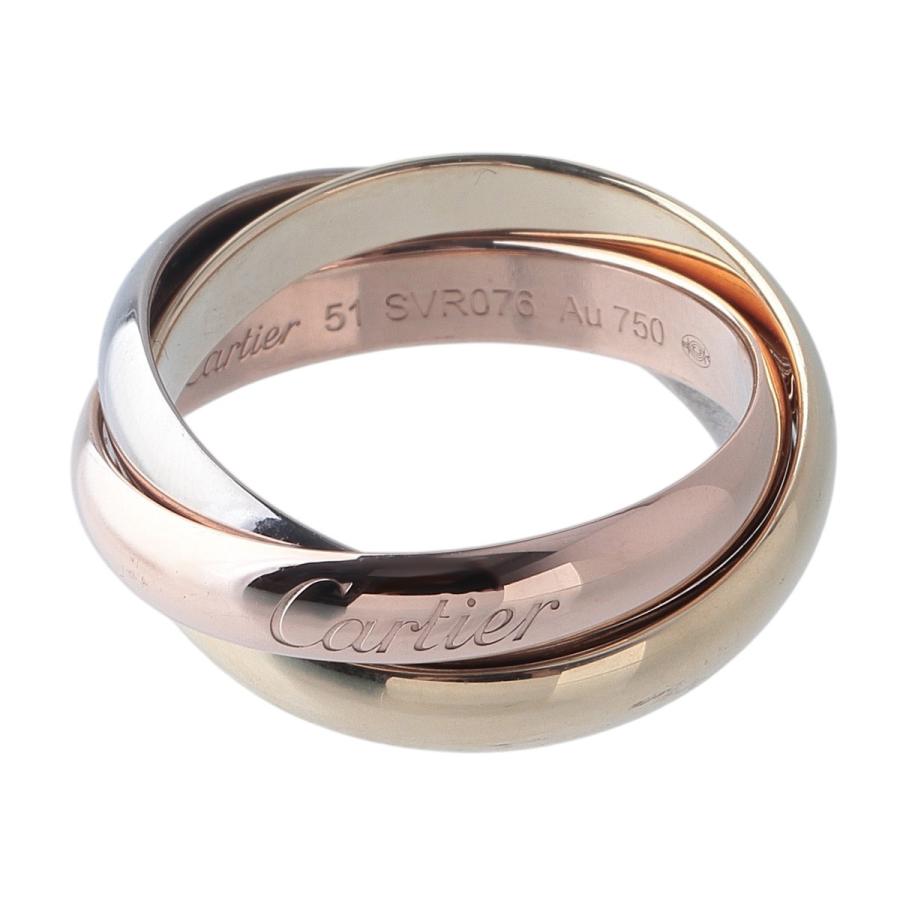 Cartier（カルティエ） トリニティ リング MM クラシック #51 幅3.5mm