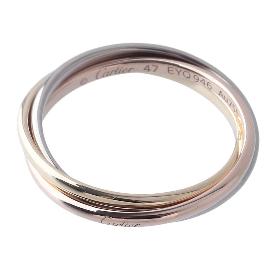 Cartier（カルティエ） トリニティ リング XS #47 Au750PG/WG/YG
