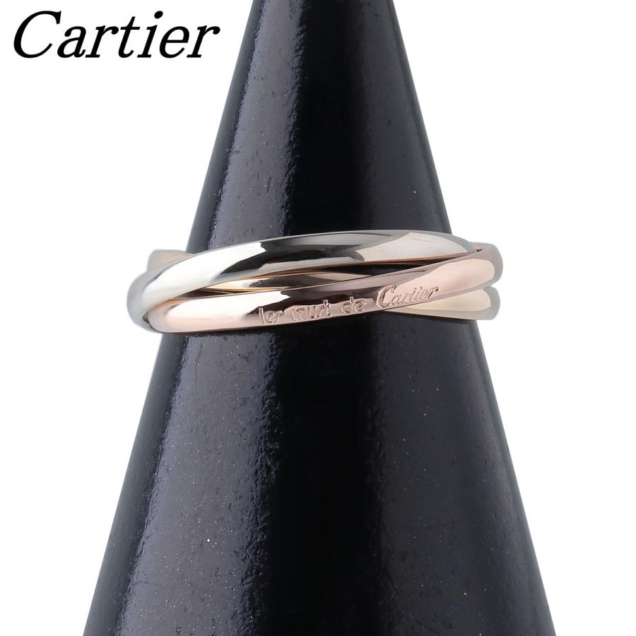 Cartier（カルティエ） トリニティ リング XS #51 750PG/WG/YG スリー