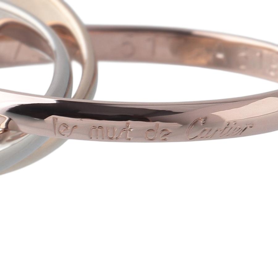 Cartier（カルティエ） トリニティ リング XS #51 750PG/WG/YG スリー