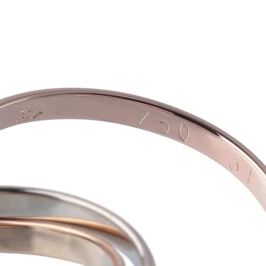 Cartier（カルティエ） トリニティ リング XS #51 750PG/WG/YG スリー
