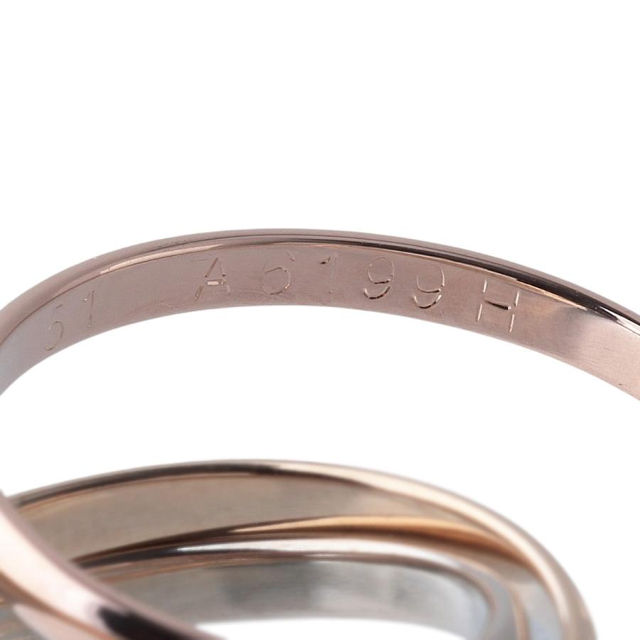 Cartier（カルティエ） トリニティ リング XS #51 750PG/WG/YG スリー