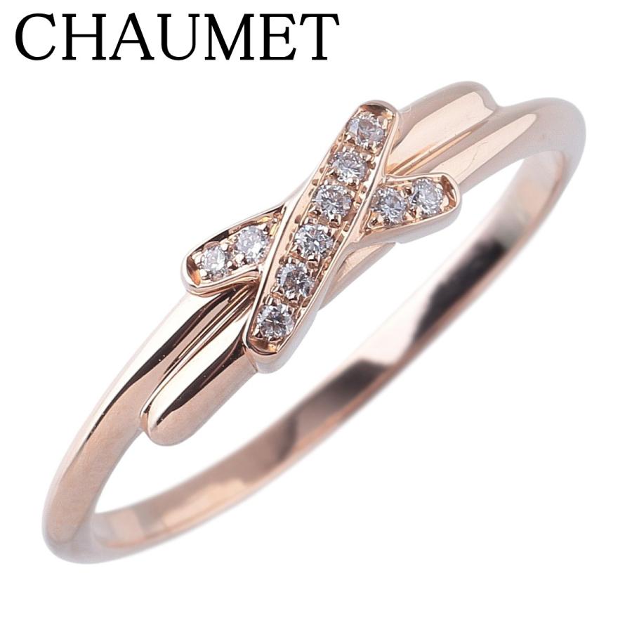 CHAUMET（ショーメ） ダイヤ リング ジュ ドゥ リアン #52 Au750PG 