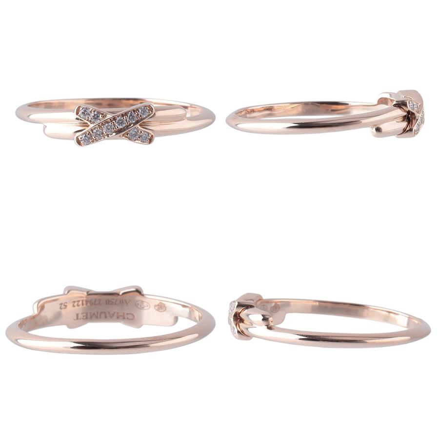 CHAUMET（ショーメ） ダイヤ リング ジュ ドゥ リアン #52 Au750PG