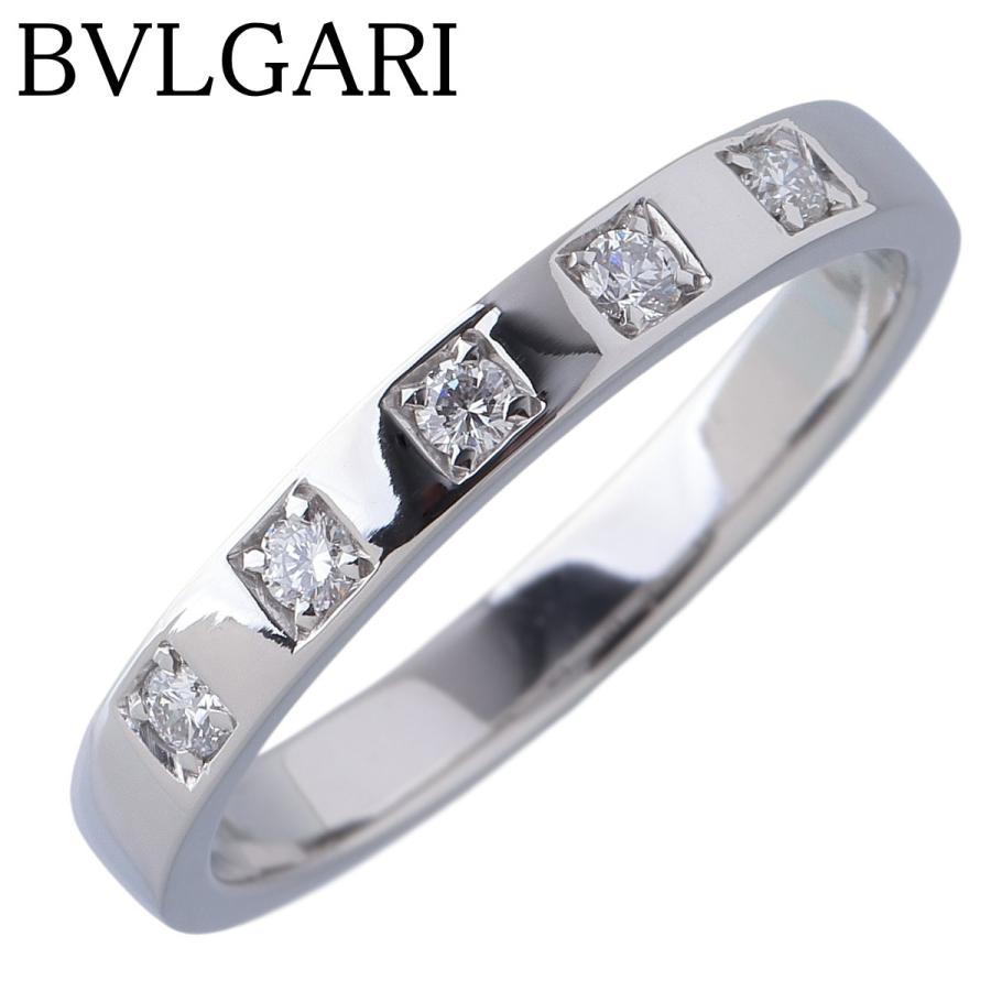 BVLGARI（ブルガリ） マリーミー ダイヤ リング 5PD 16号 Pt950 新品 