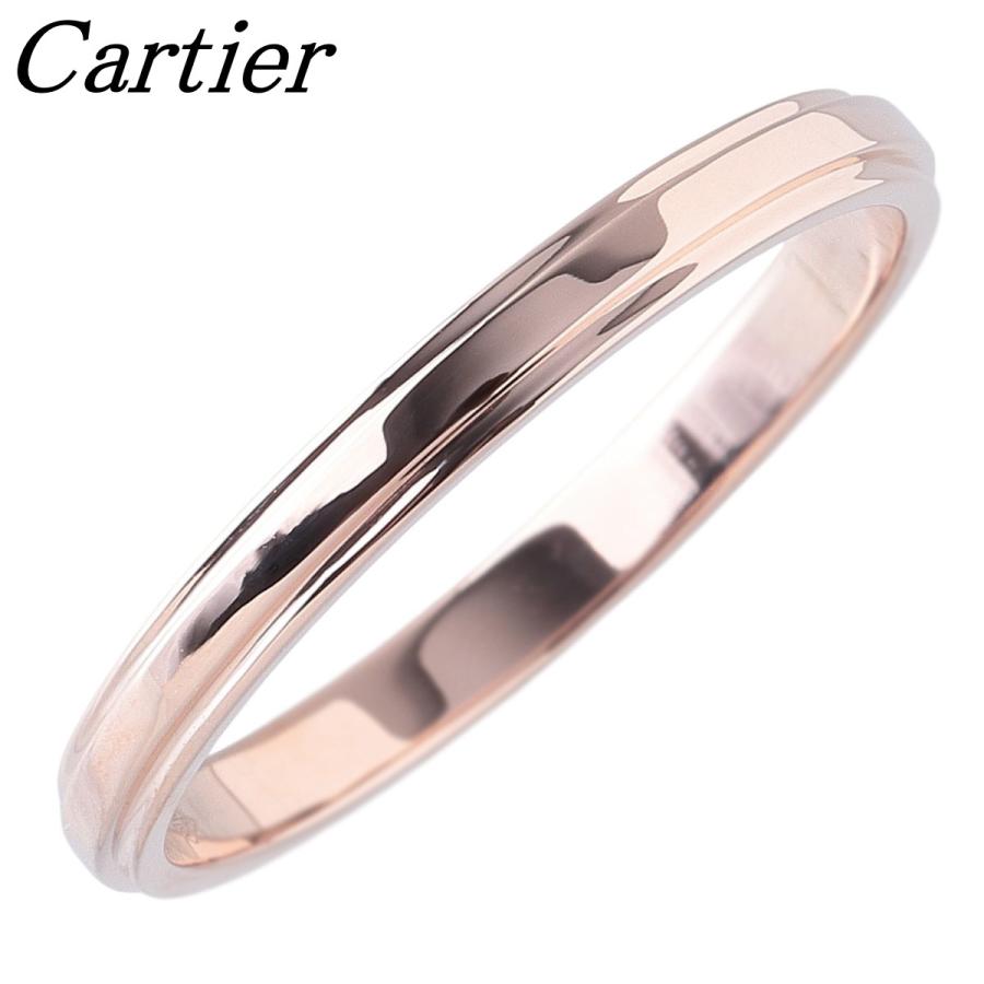 カルティエCartier ゴールド ダムールウエディングリング57号 Cartier（カルティエ） ダムール ウェディング リング #57 幅2.4mm