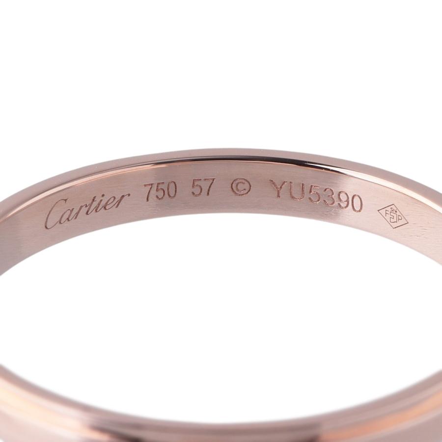 カルティエCartier ゴールド ダムールウエディングリング57号 Cartier（カルティエ） ダムール ウェディング リング #57 幅2.4mm