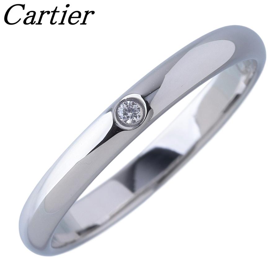 Cartier（カルティエ） ダイヤ リング 1895 ウェディング 1PD #51 幅