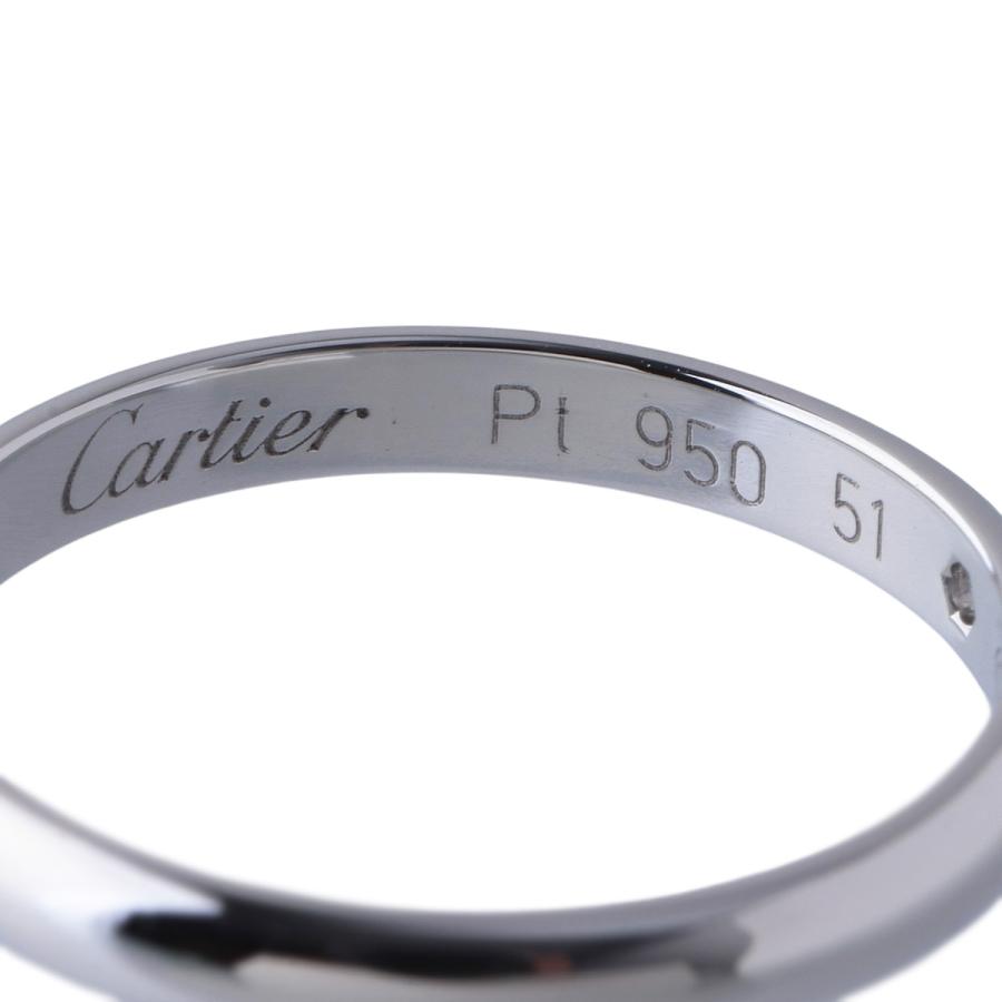 Cartier（カルティエ） ダイヤ リング 1895 ウェディング 1PD #51 幅