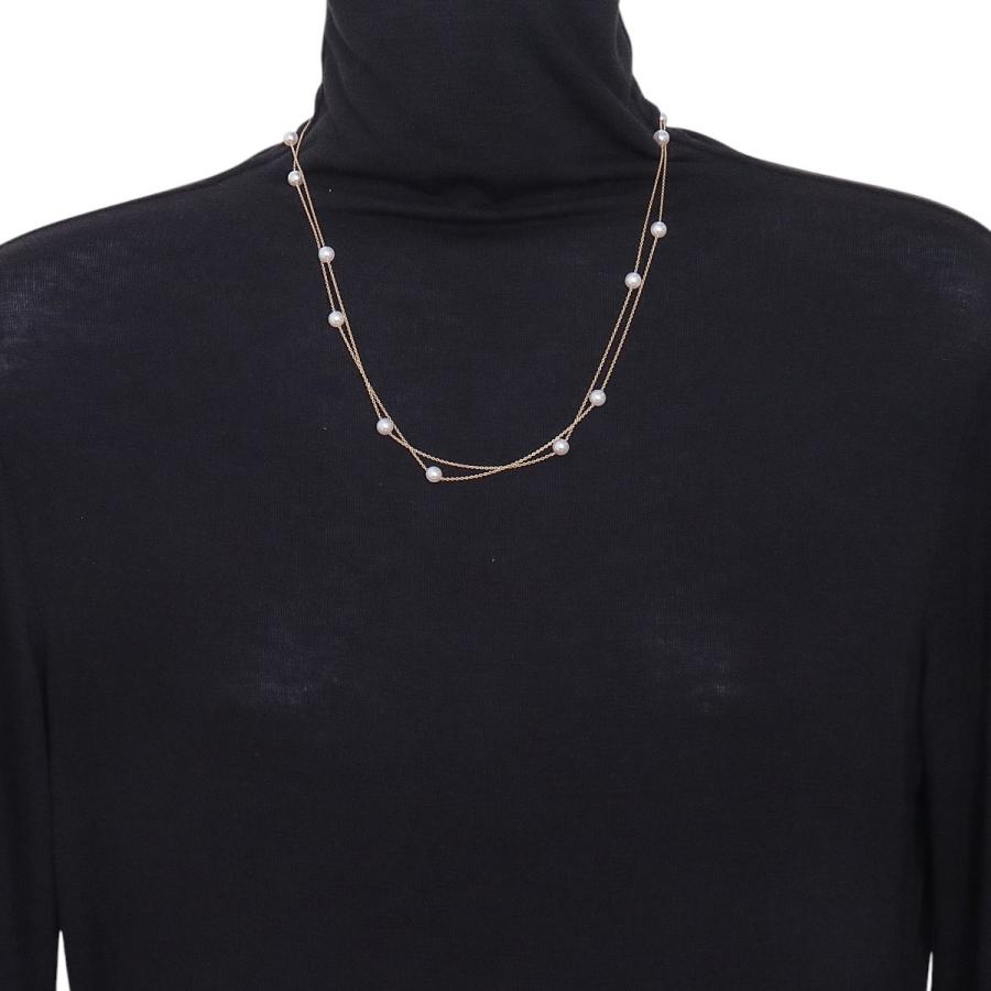 TASAKI（タサキ） パール ネックレス ステーション ロング 5.5mm〜5.8