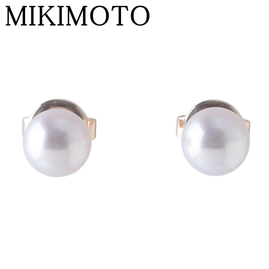 MIKIMOTO（ミキモト） パール ピアス アコヤパール6.3mm K18YG 新品