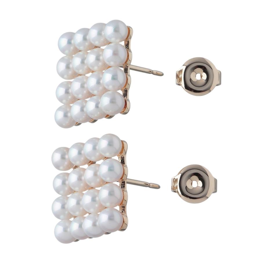 MIKIMOTO（ミキモト） ベビーパール ピアス アコヤパール3.5mm K18YG