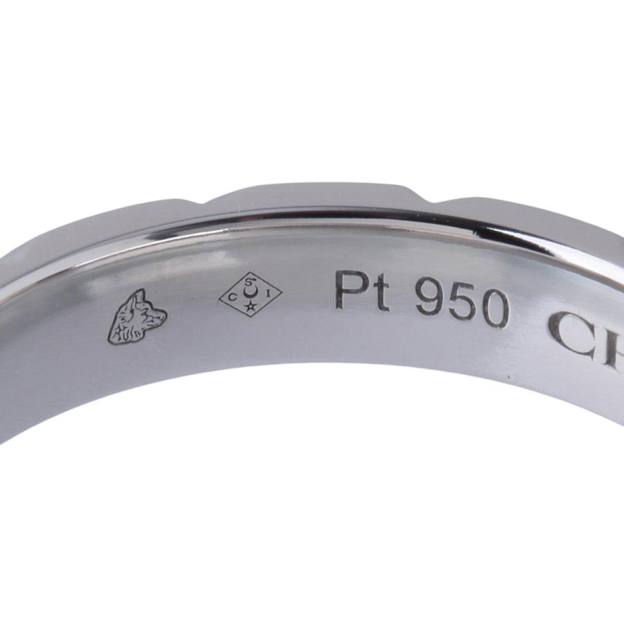 CHAUMET（ショーメ） トルサード ダイヤ リング 幅3.6mm 7PD #50 Pt950