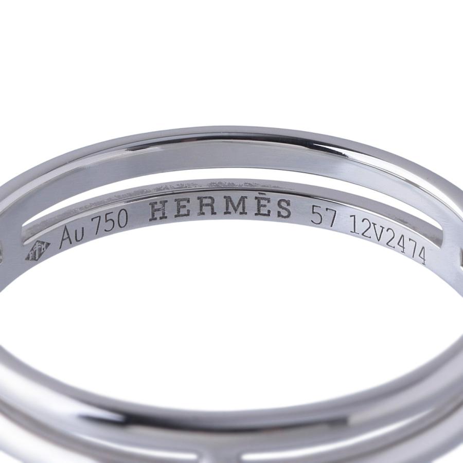 HERMES（エルメス） アリアンヌ リング #57 Au750WG 保証書(2012年