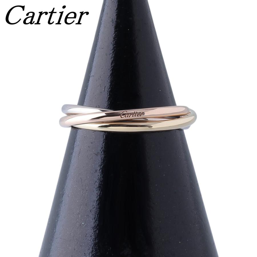 Cartier（カルティエ） トリニティ リング XS #49 750PG/WG/YG スリー