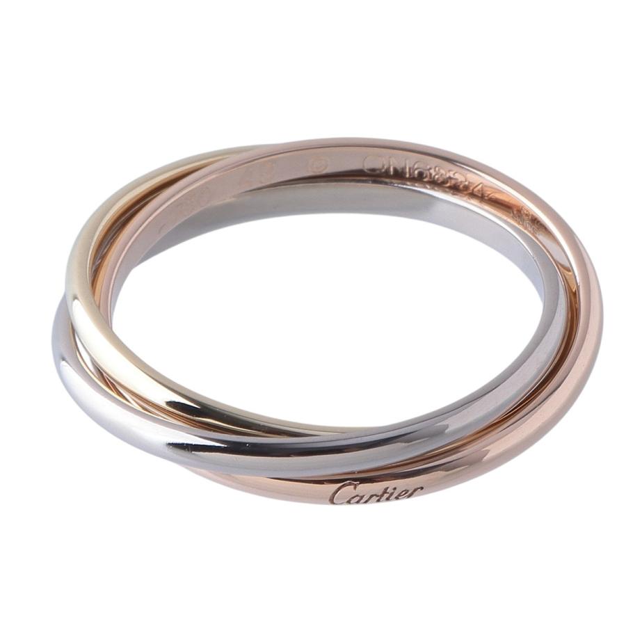 Cartier（カルティエ） トリニティ リング XS #49 750PG/WG/YG スリー