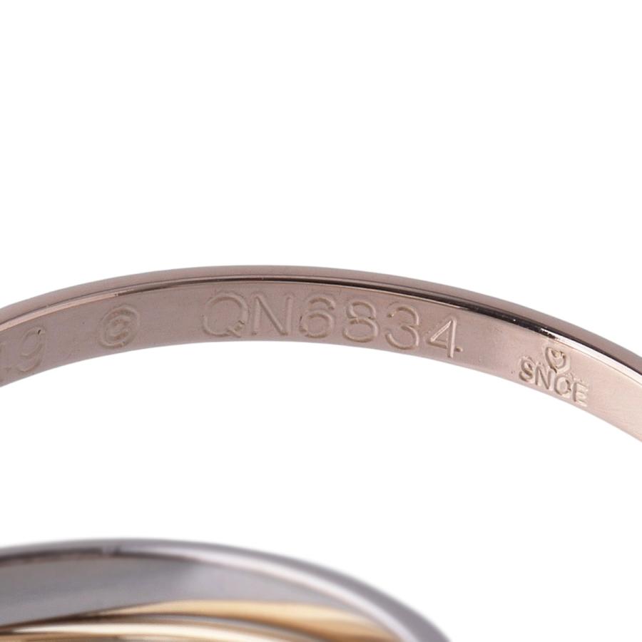 Cartier（カルティエ） トリニティ リング XS #49 750PG/WG/YG スリー