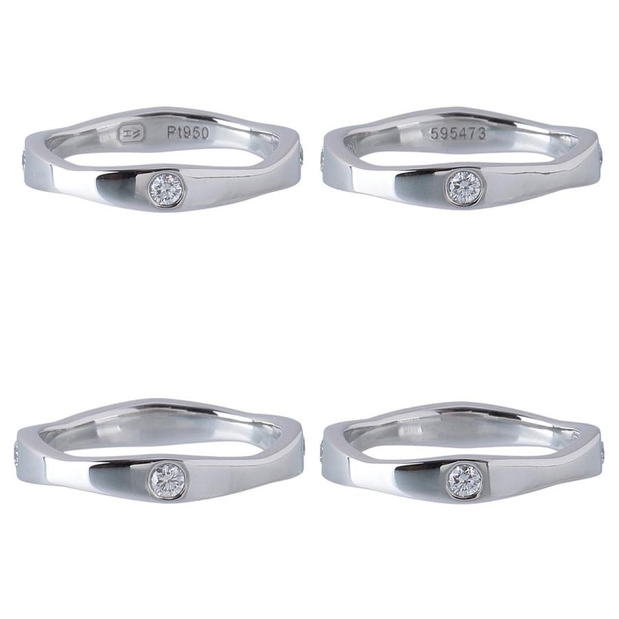 ハリー・ウィンストン（HARRY WINSTON） ダイヤ リング ウェーブ