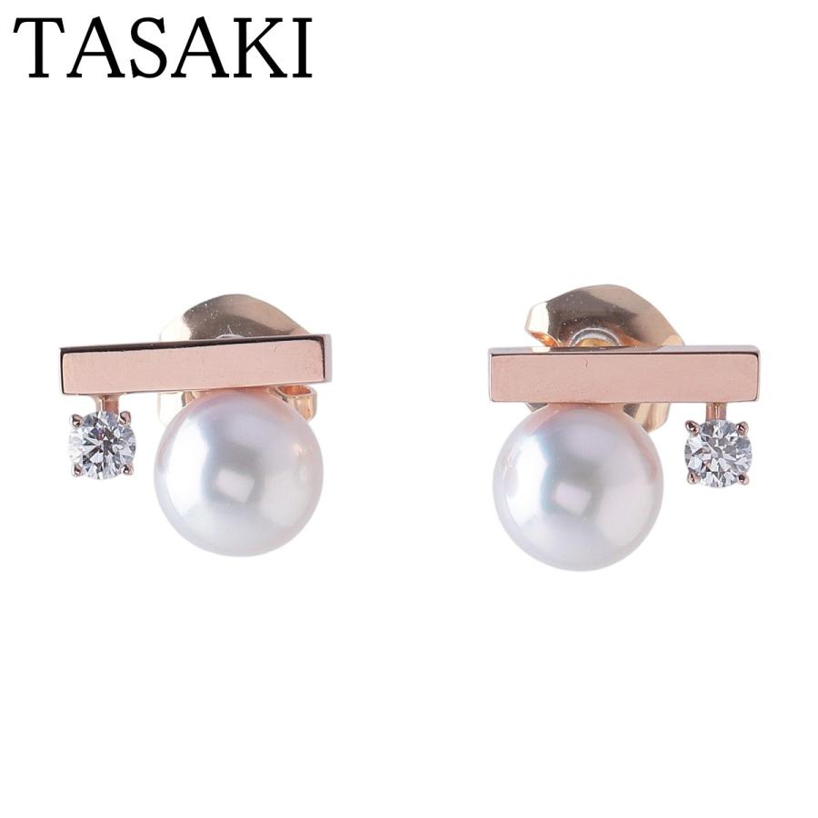 TASAKI（タサキ） パール ダイヤ ピアス バランスクラス 現行モデル