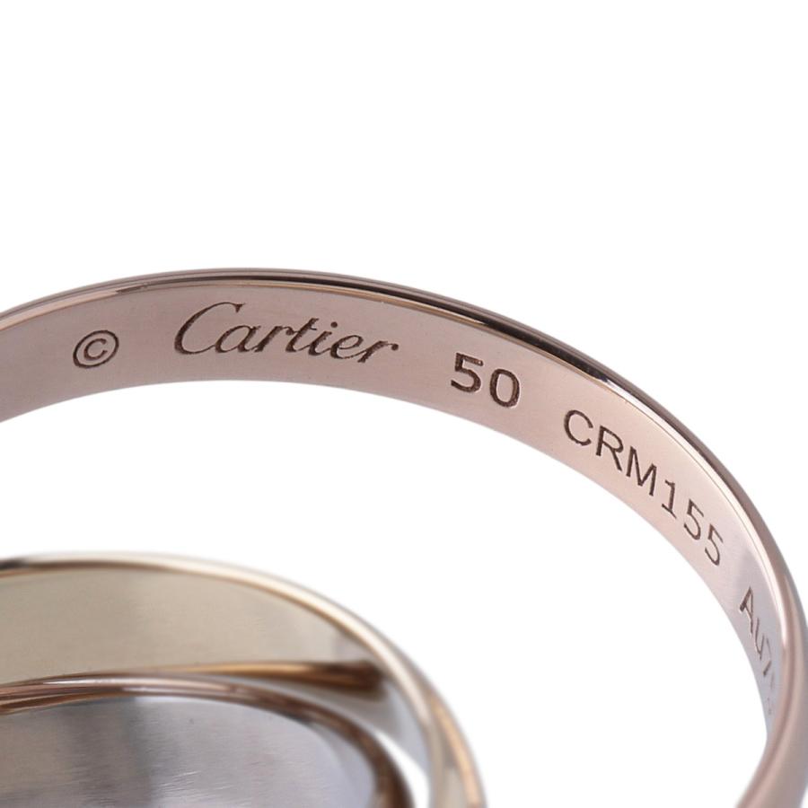 Cartier（カルティエ） トリニティ リング SM #50 Au750PG/WG/YG