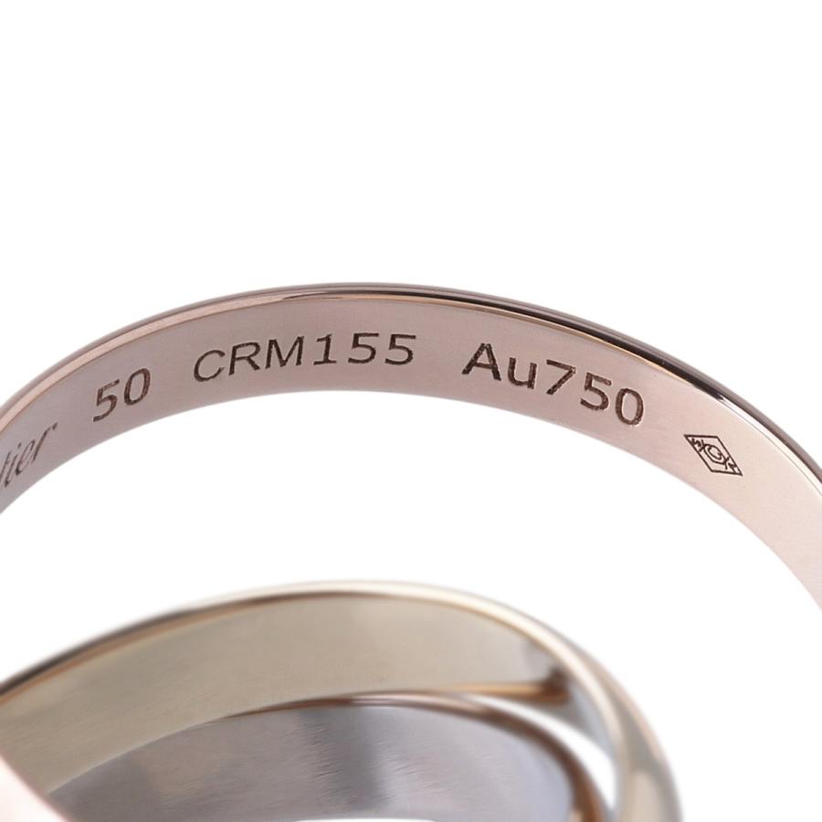 Cartier（カルティエ） トリニティ リング SM #50 Au750PG/WG/YG
