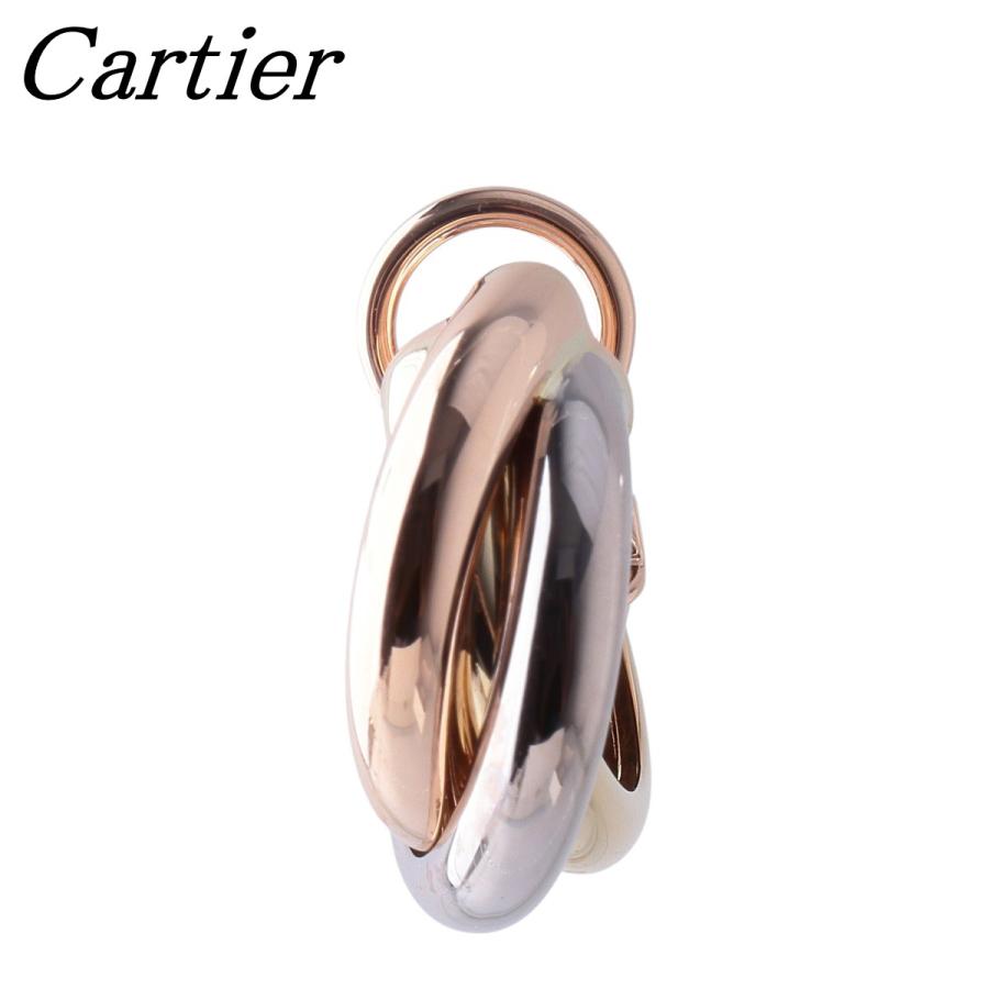 Cartier（カルティエ） トリニティ ピアス フープ 片方 Au750PG/WG