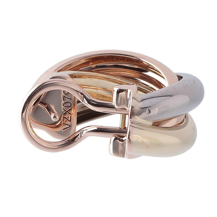 Cartier（カルティエ） トリニティ ピアス フープ 片方 Au750PG/WG