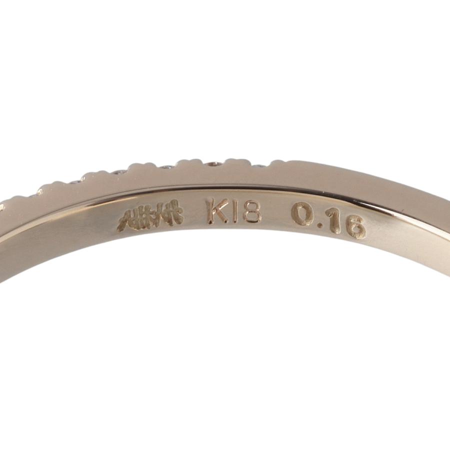 新品 AHKAH アーカー K18YG ダイヤ ティナリング 13号 AHKAH（アーカー） ダイヤ リング ティナ ハーフエタニティ 約13号