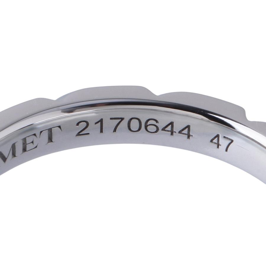 CHAUMET（ショーメ） トルサード ダイヤ リング 幅2.5mm 8PD #47 Pt950 